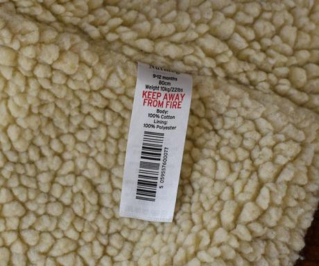 Bunda vel. 9 - 12 m, nutmeg,80