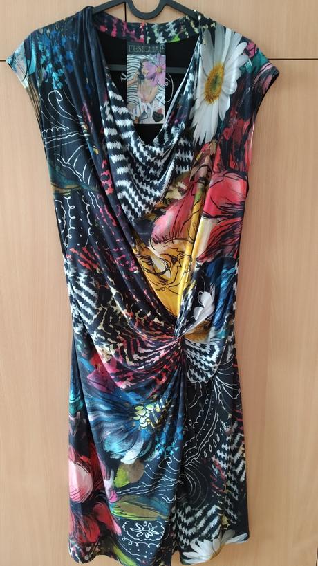 Elastické šaty desigual, desigual,l