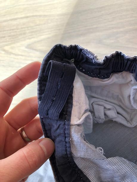 Plátěné kalhoty h&m, h&m,86