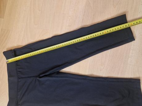 Legíny sportovní tříčtvrteční černé hm, h&m,134