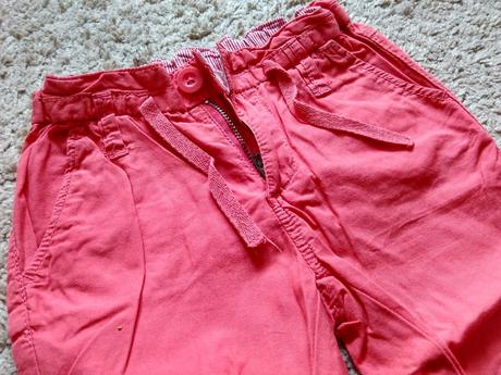 Vel.74, h&m, dětské, dívčí plátěné kalhoty, h&m,74