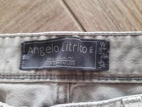 Pánské světle šedé rifle ca vel. w33 l34, c&a,l