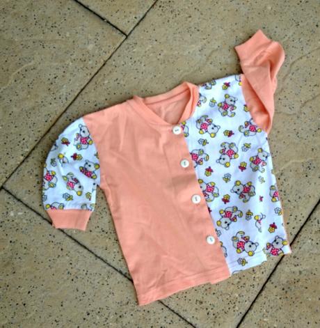 Pyžamkový kabátek / vrchní díl / triko na spaní, 74