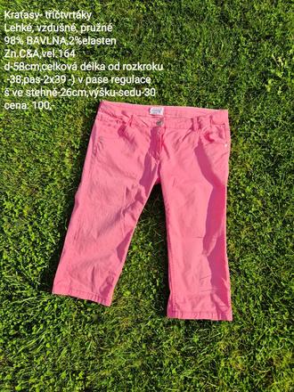 Kraťasy- vel 164,zn.c&a, c&a,164