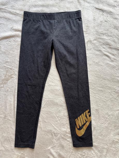 Leginy šedé zn. nike - v.128/134, nike,134
