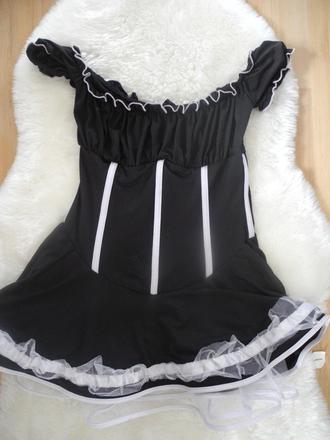 Karnevalové šaty pokojská, 