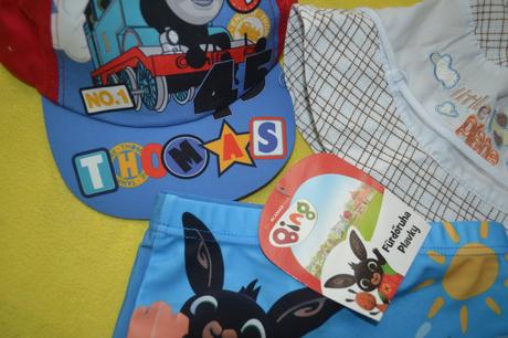 Letní set v.98,plavky,klobouk,kšiltovka, setino,98