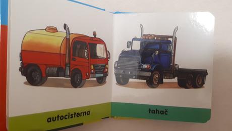 Dětská knížka - doprava,