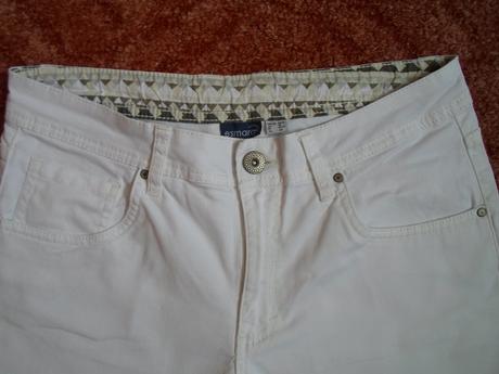 Bílé kraťasy kraťásky šortky, esmara,38