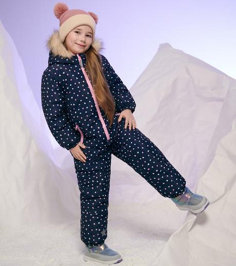 Srdíčková zimní kombinéza overal vel. 98, sinsay,98