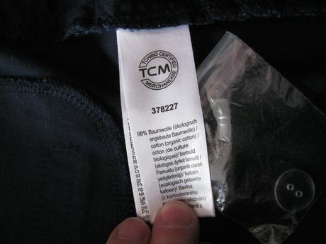 Tmavě modré přiléhavé kotníkové kalhoty, 38