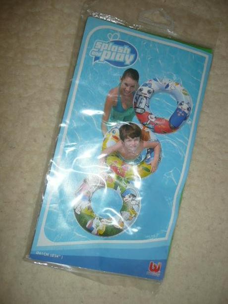 Nafukovací kruh plavání velký 61 cm,