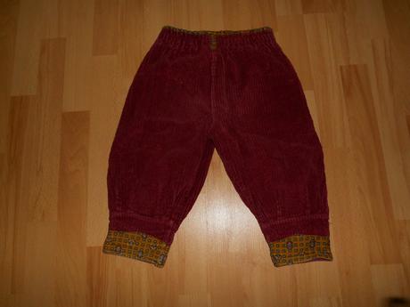 Manžestrové kalhoty  vel.2-3 roky, 98
