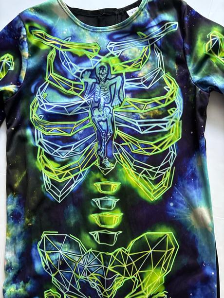 Ob/ kostým kostlivec - v.7/8 let,