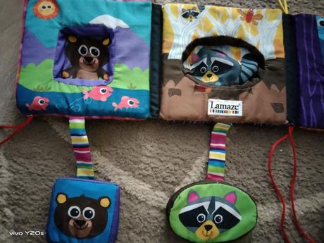 Látkové leporelo pro miminka,