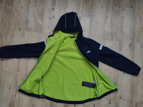 Zateplená softshellová bunda 152/158, lewro,152