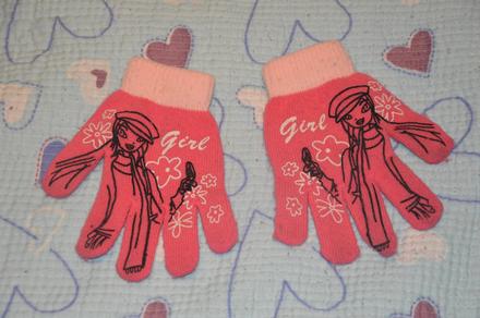 116 122 128 prstové rukavice, 122