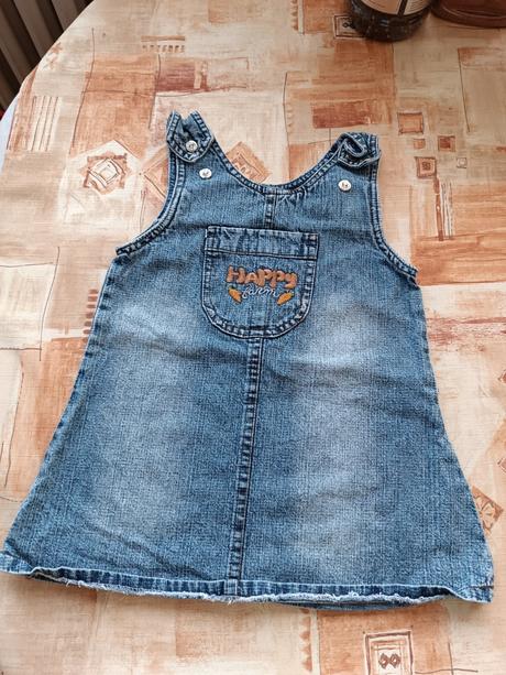 Dívčí džínové šaty, 116