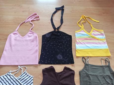 Trika crop topy od vel.140-158, 140