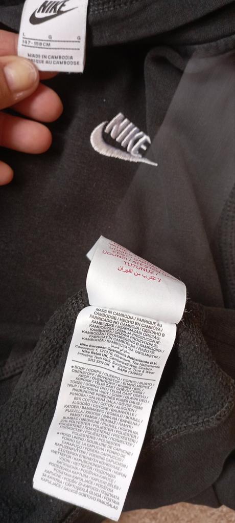 Mikina zn."nike" vel."l-147/158", nike