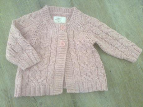 Copánkový svetřík, h&m,74