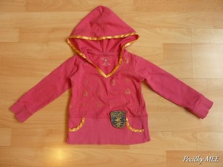 Triko & tričko polo club s kapucí vel. 86/92, 86