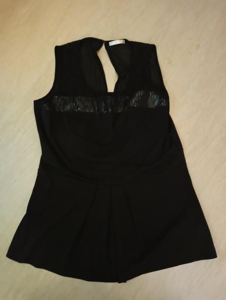 Černý top reserved l, reserved,l