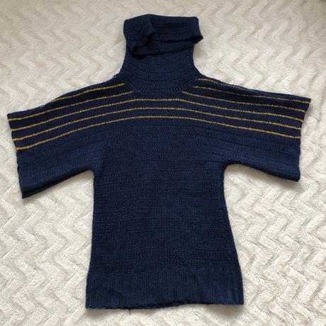 Vero moda modry rolak s kratkym rukavem xs, vero moda,xs