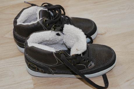 Hnede boty s koziskem znacene 33 velikost, 31