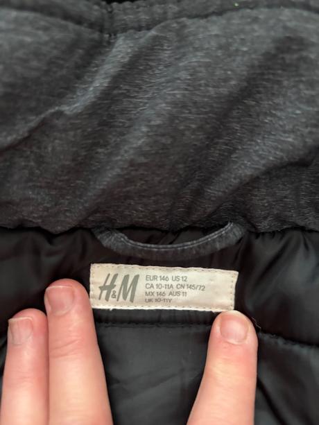 Bunda zimní zn. h&m - v.146, h&m,146