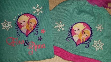 Sada čepice a šála frozen vel. 104-128, george