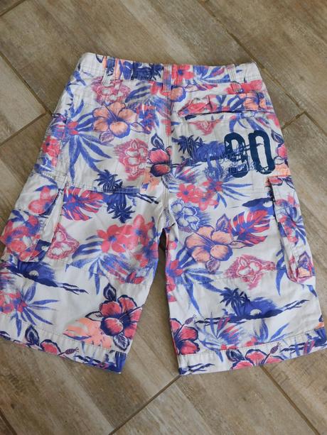 Plátěné chlapecké kraťasy, next,140