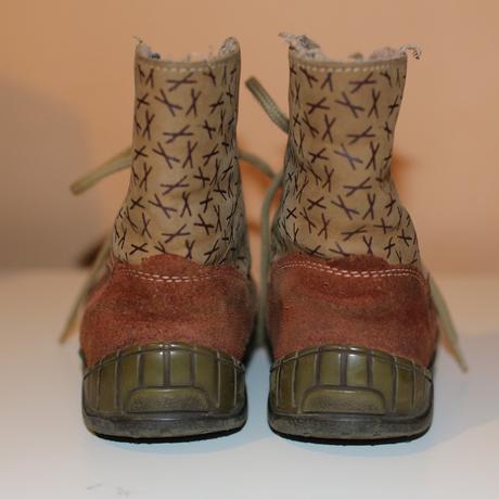 Kožené zimní botky, fare,26