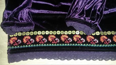 Sametové šaty next vel. 110, next,110