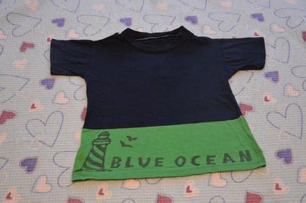 Praktické letní tričko s majákem, námořnické, 98