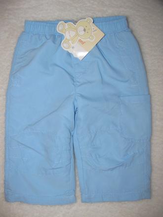 Zateplené kojenecké kalhoty-věk.6-9 měs., tiny ted,74