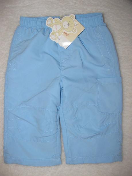 Zateplené kojenecké kalhoty-věk.6-9 měs., tiny ted,74