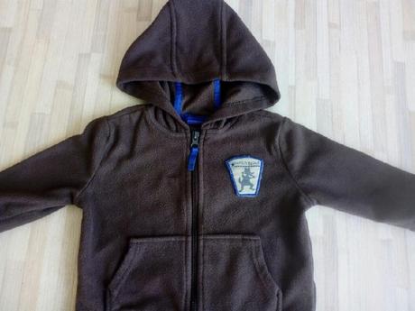 Hnědá mikina superwolf, lupilu,86