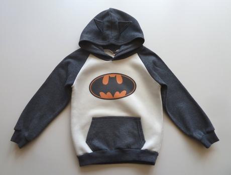 Batman mikina s ušatou kapucí vel. 104, 104