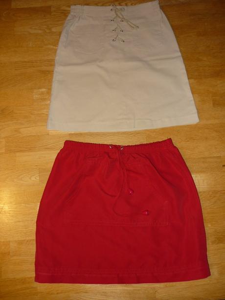 Dívčí sukně vel.116/122 2 kusy, 116