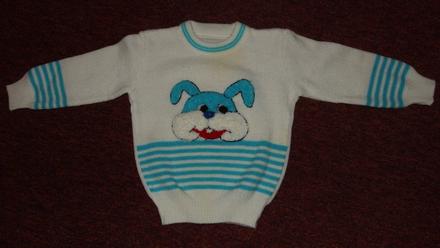 Svetr se zajícem 74/80, 74