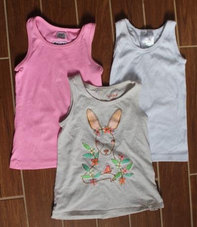 3x nátělníček, vel 110/116, 110