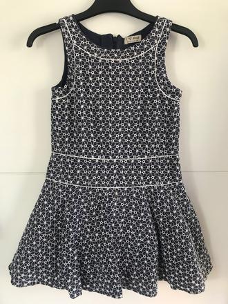 Šaty s vyšívanými kvítky, next,122