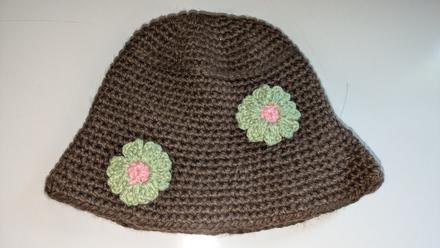 Ch21 teplá pletená čepice, klobouk vel. one size, 