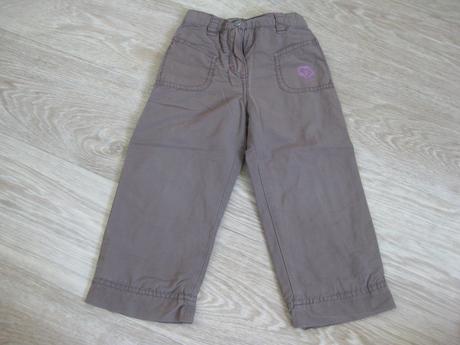 Podšité kalhoty + čepička, dopodopo,92