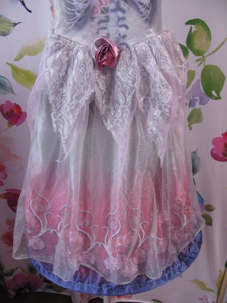 Karnevalový kostým - šaty smrtka,kostlivka, 