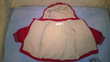 Červená bunda tu, vel 86, tu,86