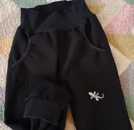 Softshellové kalhoty s ještěrkou vel.92/98, 92