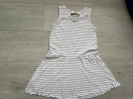 Dívčí bílo-černé šaty, tom tailor, vel. 116/122, tom tailor,116