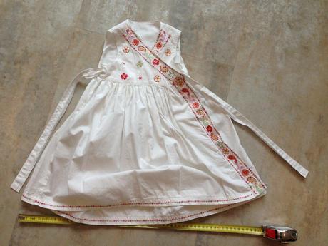 Zavinovací šaty 1,5-2r výšivka mothercare květiny, mothercare,92